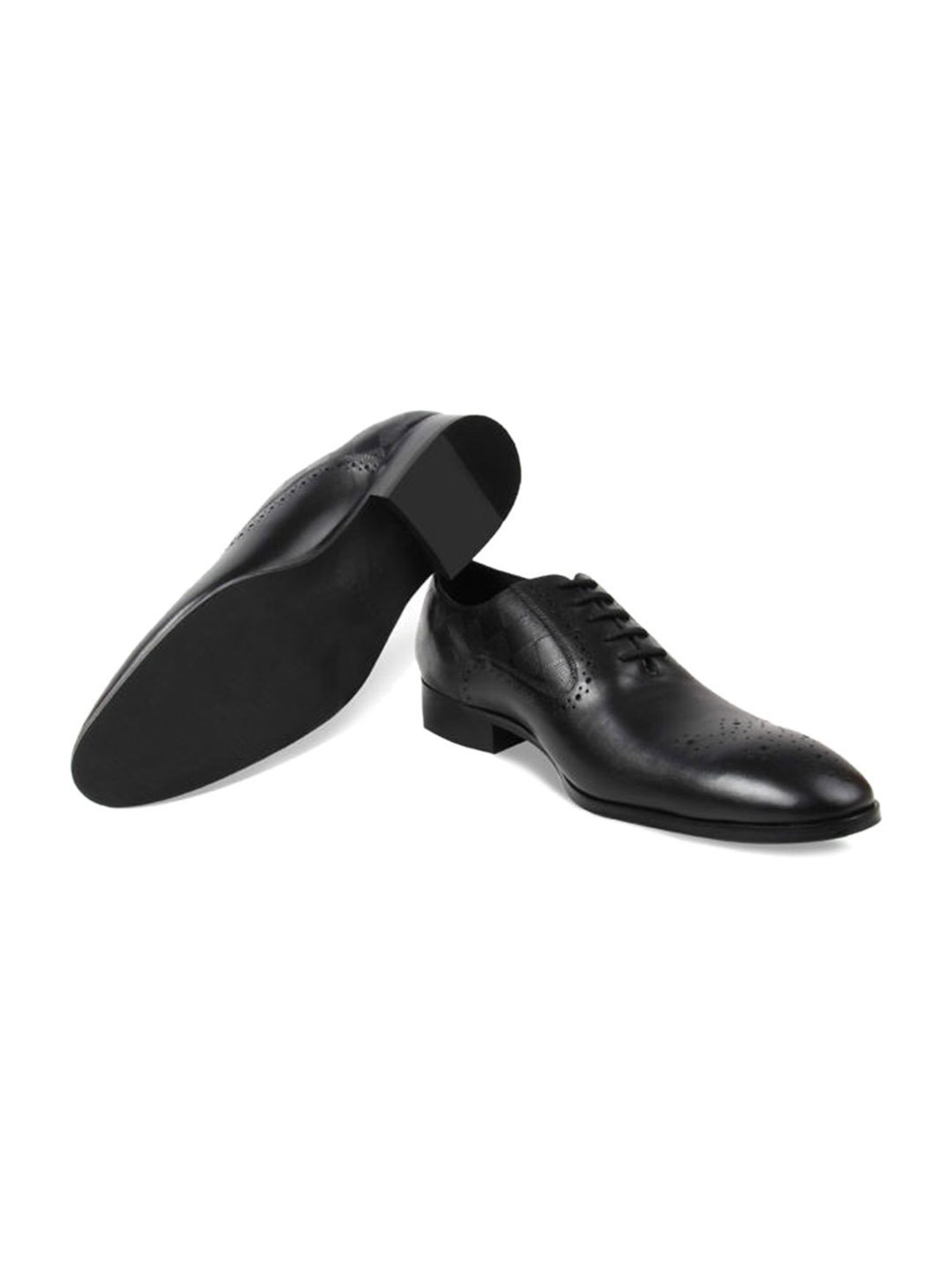 Zuccaro by Regal Black Oxford Shoes