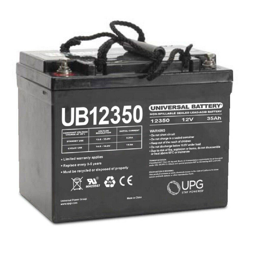 NEW UPG UB12350 12V 35AH SLA Insert Terminal Battery for Fiamm FGC23504