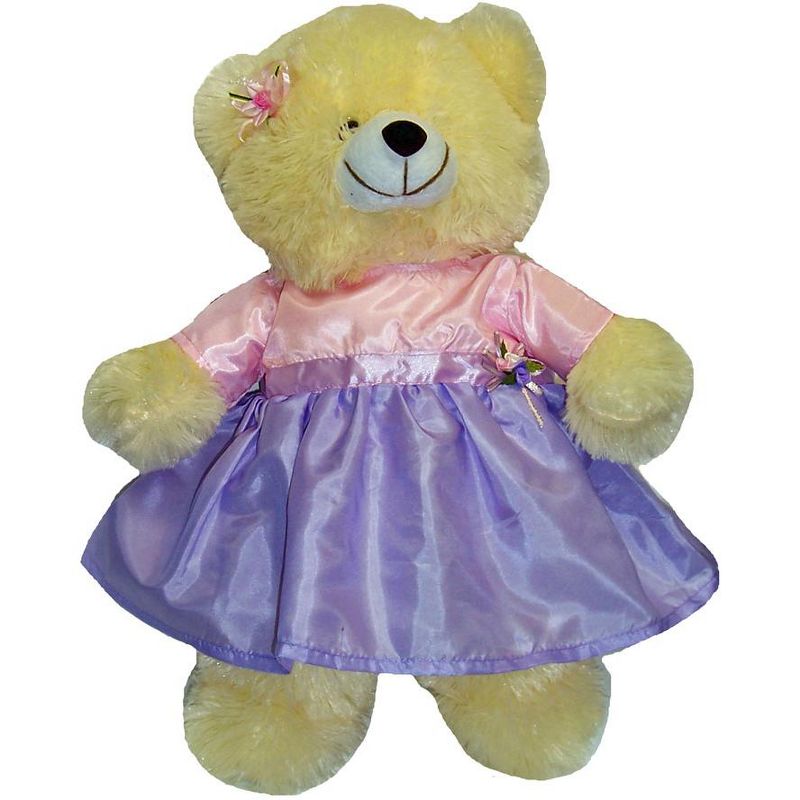 The Queen's Treasures Little House on the Prairie Green Calico Dress, Bonnet & Apron for 18" American Girl Dolls