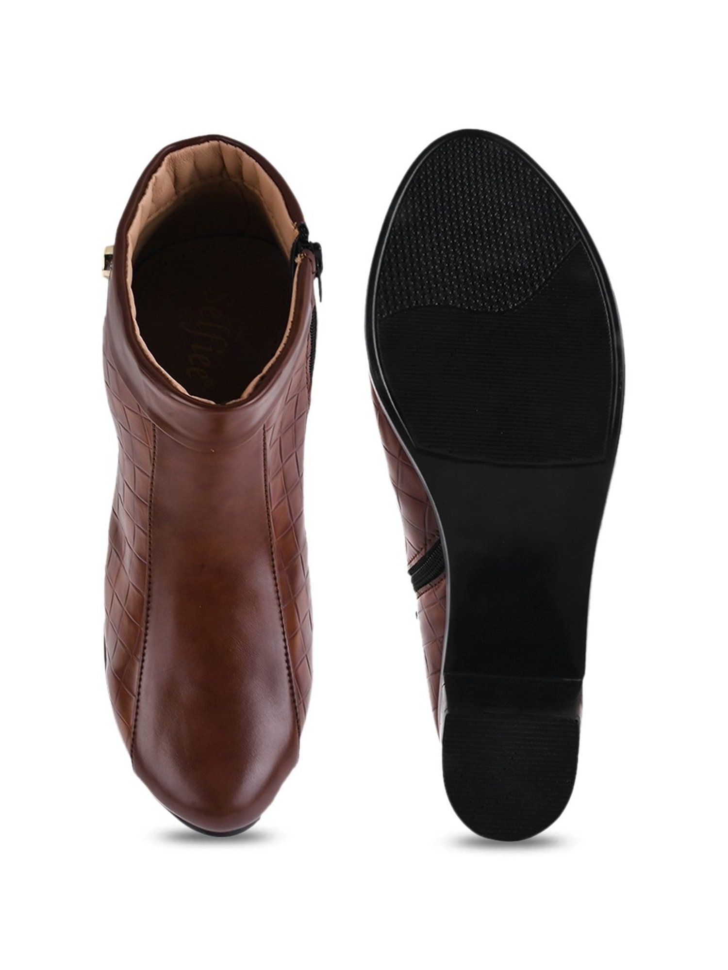 The White Pole Women's Tan Casual Boots