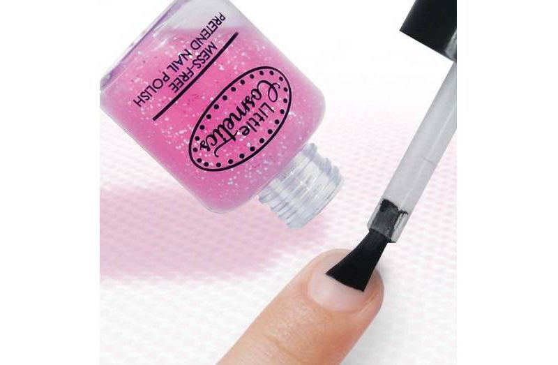 Little Cosmetics Pretend Nail Polish & Lipstick Accessory Set