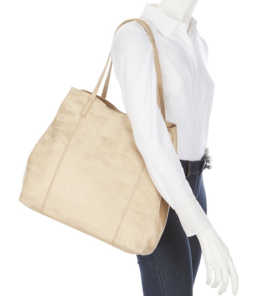 HOBO Kingston Leather Snap Tote Bag