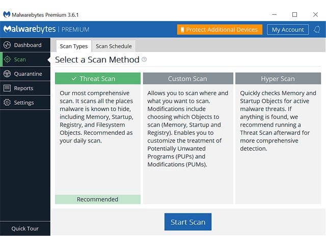 Malwarebytes Anti-Malware Premium 4.0 1 Year / 3 Devices - Download