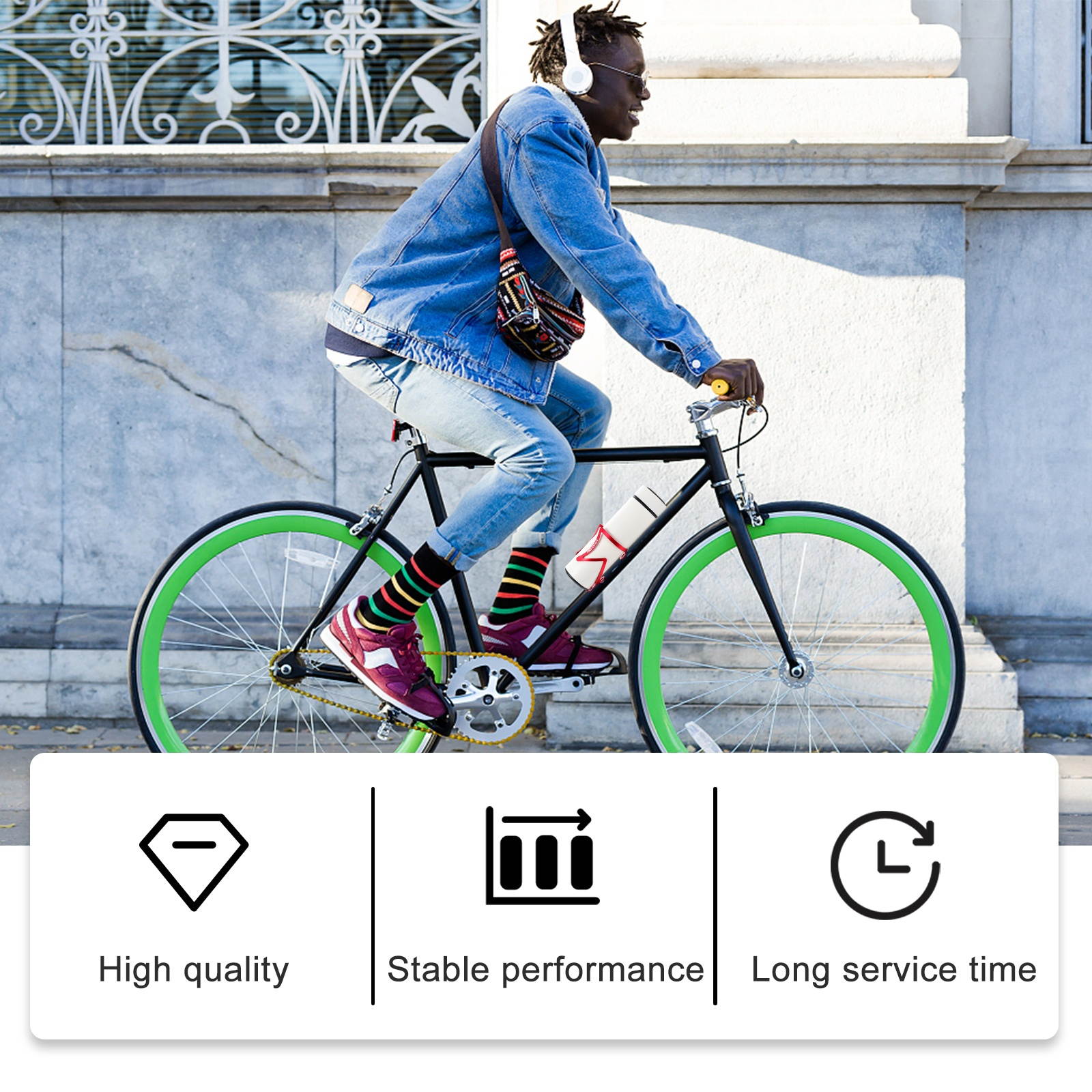 2pcs Useful Convenient Simple Bike Bottle Holder Kettle Holder Cycling Bottle Rack