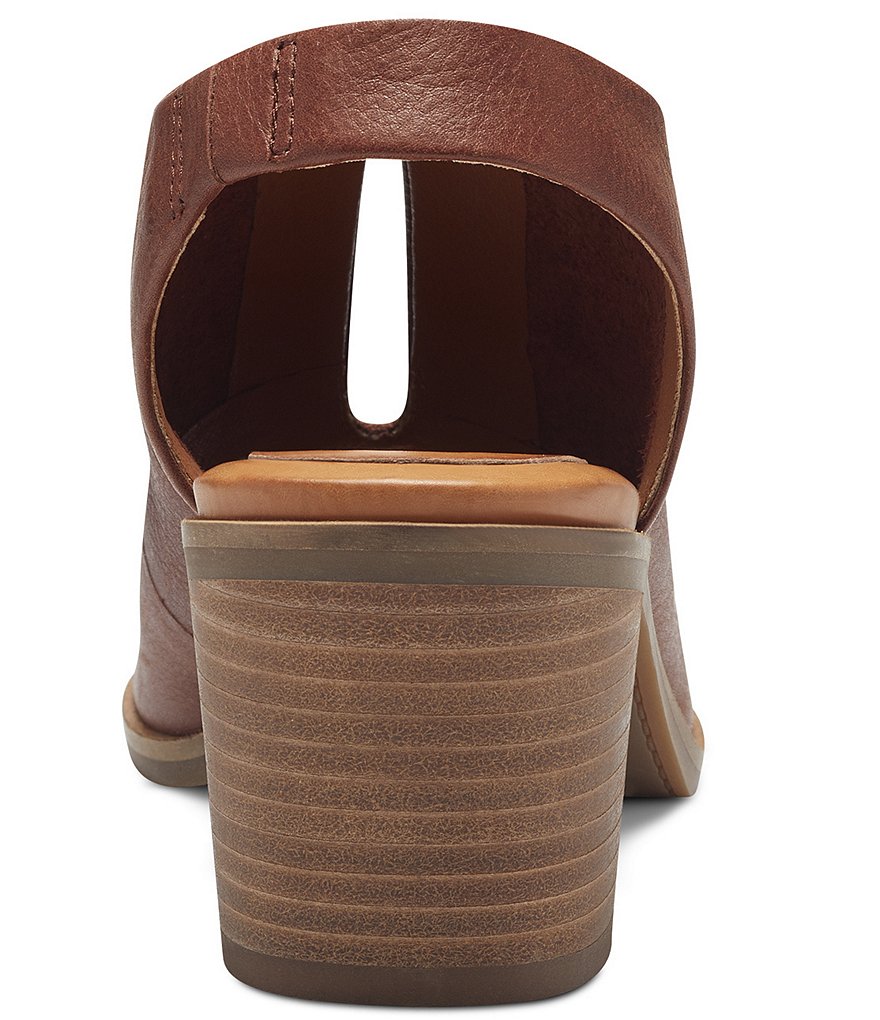 Lucky Brand Rhazy Leather Slingback Shooties