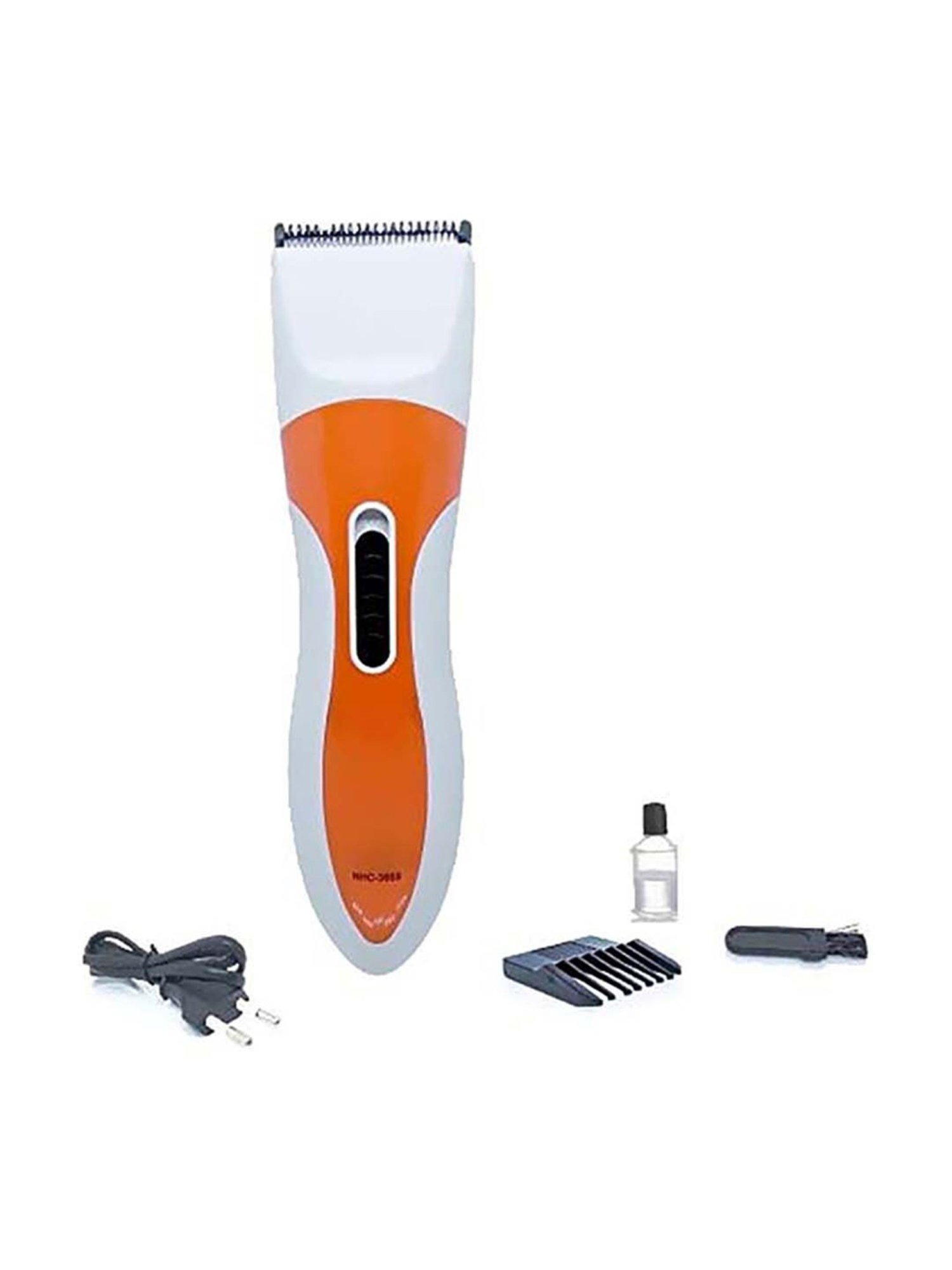 Nova NHC-3669 Cordless  Rechargeable Trimmer (Orange and White)