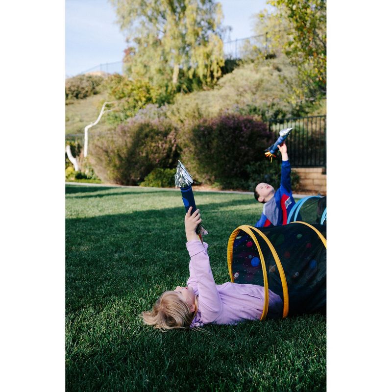 Pacific Play Tents Kids Glow In The Dark Galaxy Junction Play Tent And Tunnel Combo