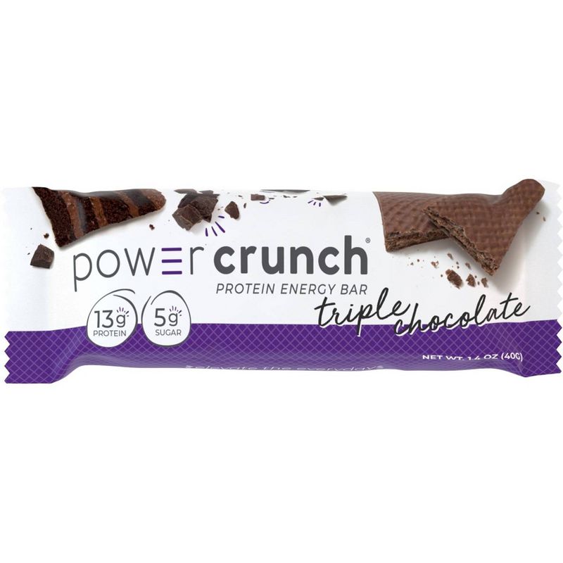 Power Crunch Protein Energy Bar - Triple Chocolate - 5pk/7oz