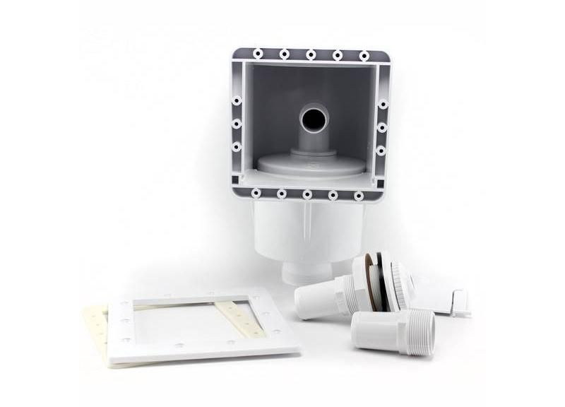 Magic Pool Fountain Water Powered Swimming Pool Fountain Accessory with Color Changing LED Light Bulb for In Ground and Above Ground Pool (2 Pack)