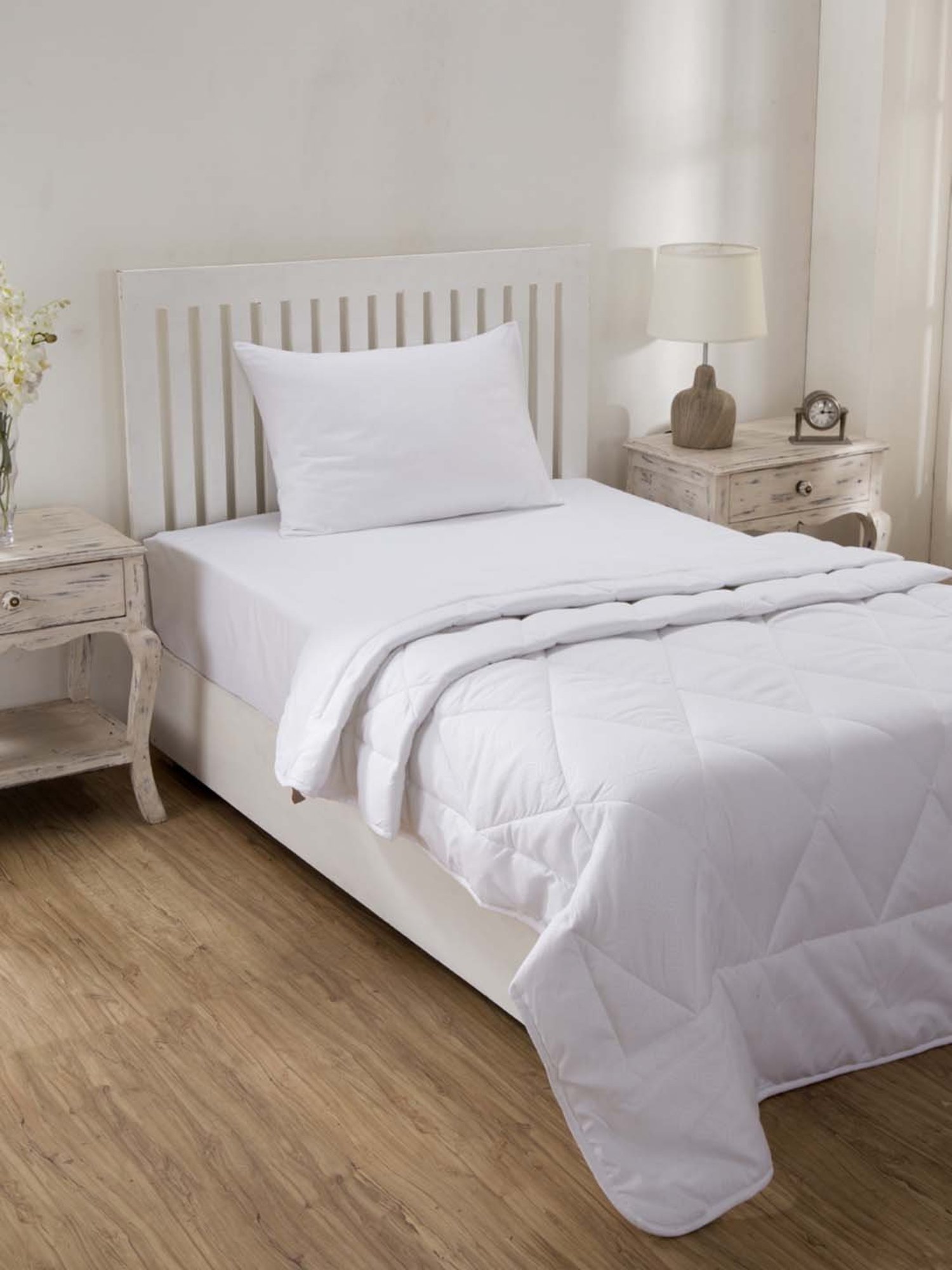 Maspar Essentials White Duvet Cover - Set of 1