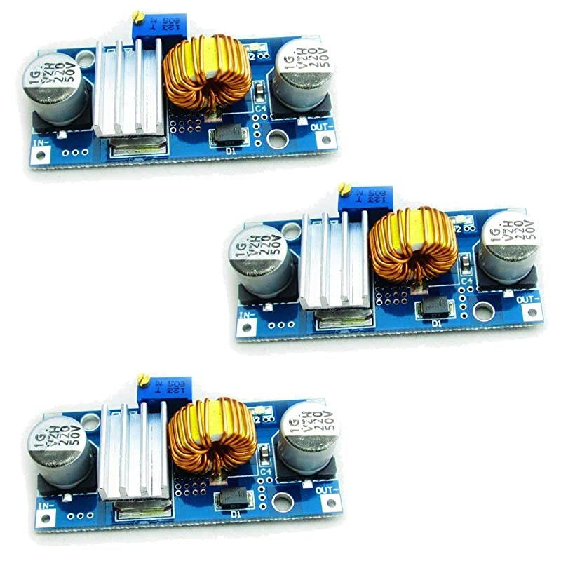3pcs XL4015 4~38V to 12536V 5A DCDC Buck Converter Step Down Module 5A DCDC Adjustable StepDown Module XL4015 4~38v 96