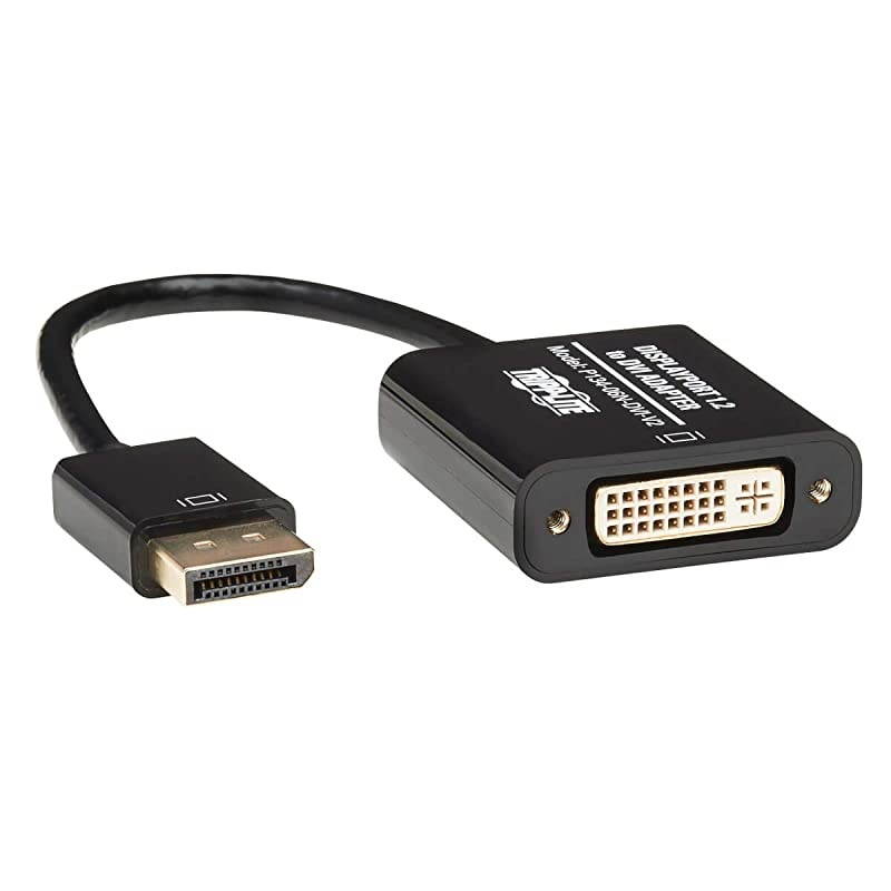 DisplayPort to DVI Active Adapter Cable Video Converter Displayport 12 DP2DVI 6in P13406NDVIV2