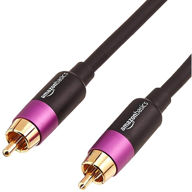 RCA Audio Subwoofer Cable 8 Feet
