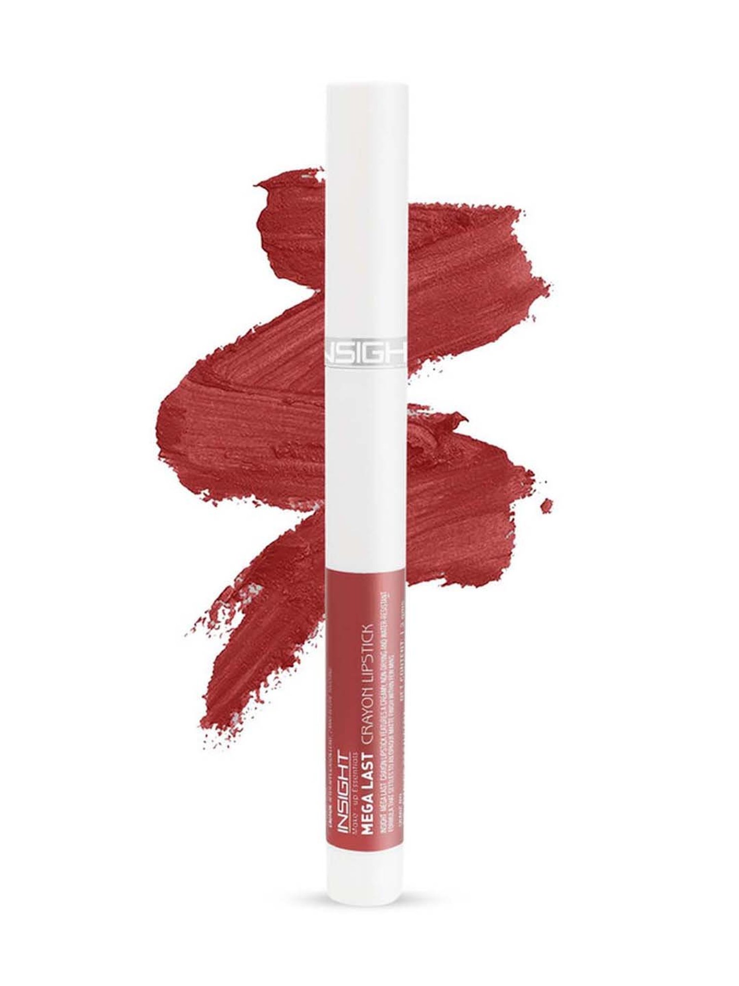 Insight Cosmetics Mega Last Crayon Lipstick 05-What's Done is Done - 1.3 gm