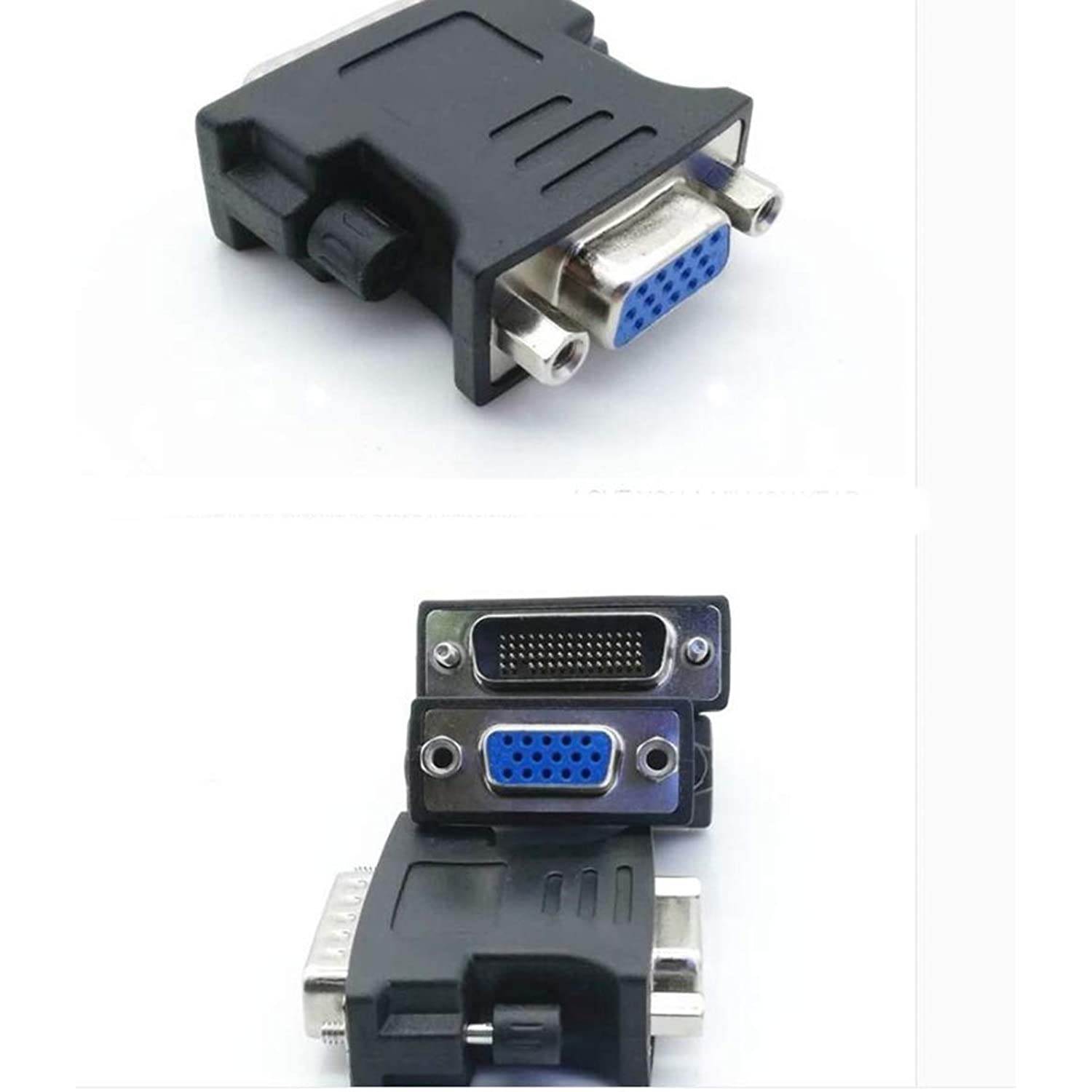 DMS 59Pin to VGA,CableDeconn DMS 59Pin Male to VGA 15 Pin Female Adapter Converter Duplicate Video for LHF Graphics Card