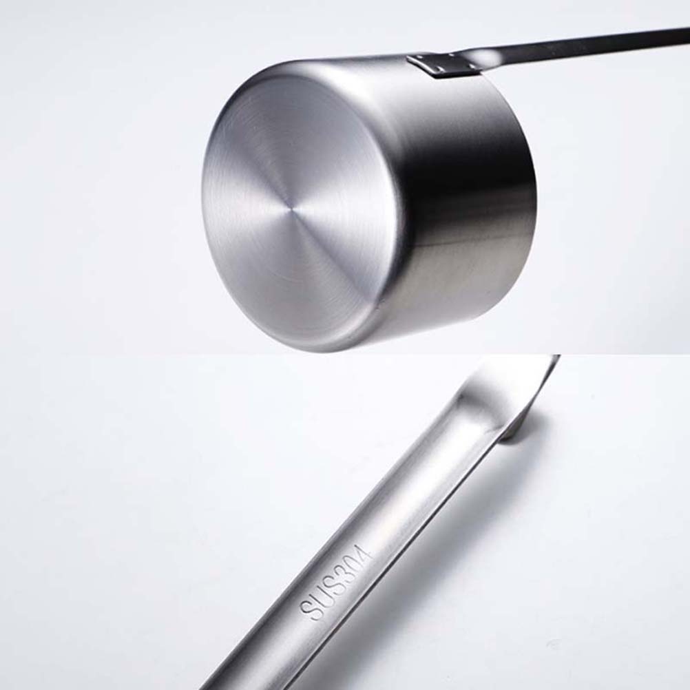 1pc Stainless Steel Chinese Style Hanging Wine Spoon Measure Spoons of Soy Sauce (Silver Wine Dipper 500g)