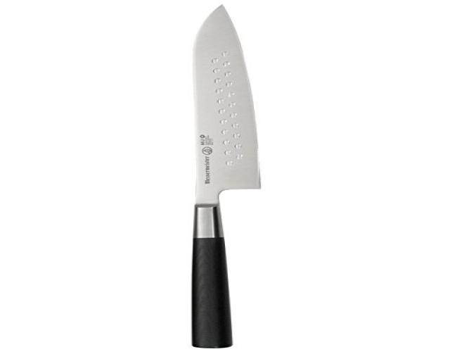 Messermeister Mu Micarta - 6 1/2" Santoku Dot Knife