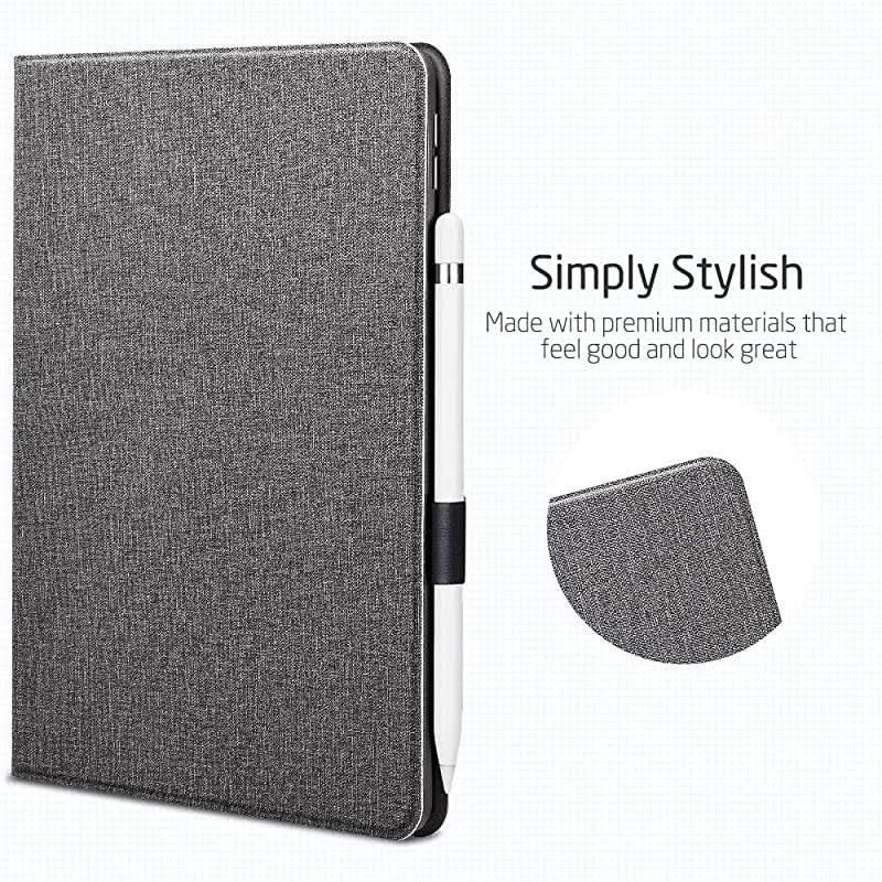 for iPad 102 Case Urban Premium Folio Case for iPad 7th Generation 102 2019 Builtin Pencil Holder Book Cover Design MultiAngle Viewing Stand Auto SleepWake Twilight