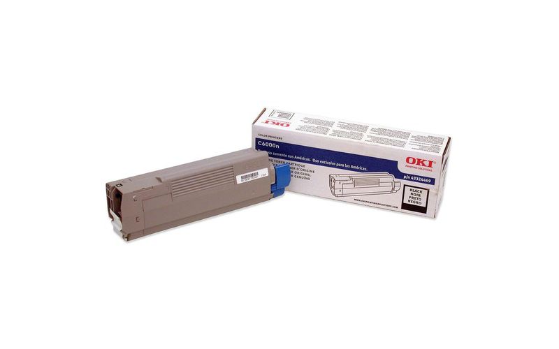 Oki Original Toner Cartridge - LED - 5000 Pages - Black - 1 Each