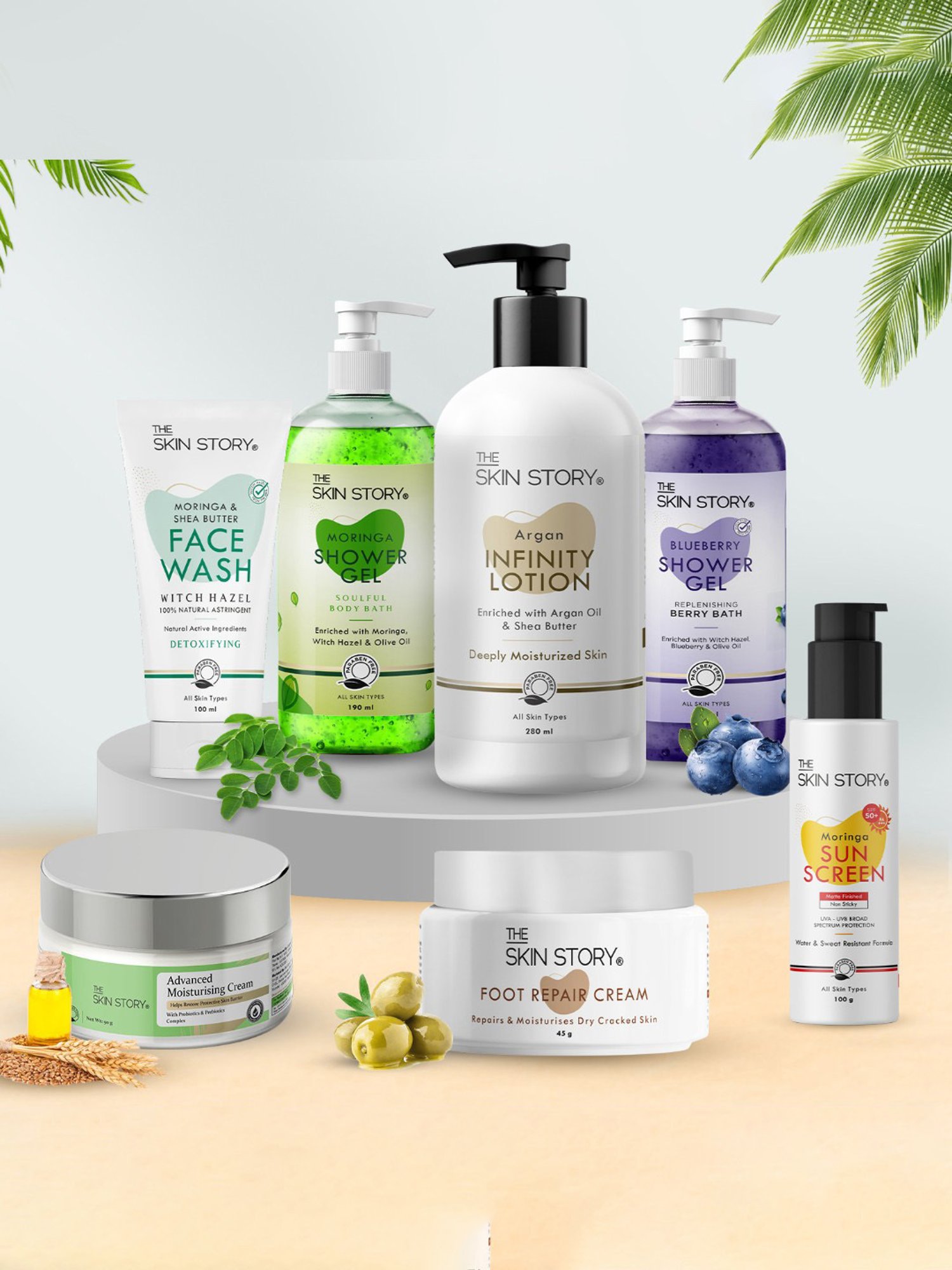 The Skin Story Shea Butter Argan Infinity Lotion for Deeply Moisturized Skin - 280 ml