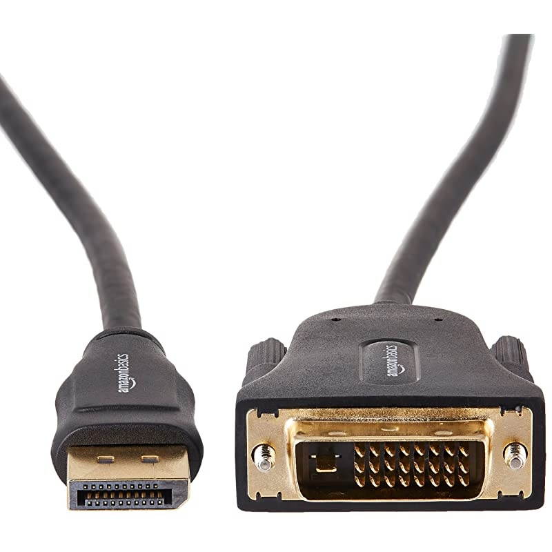 DisplayPort to DVI Display Cable 3 Feet