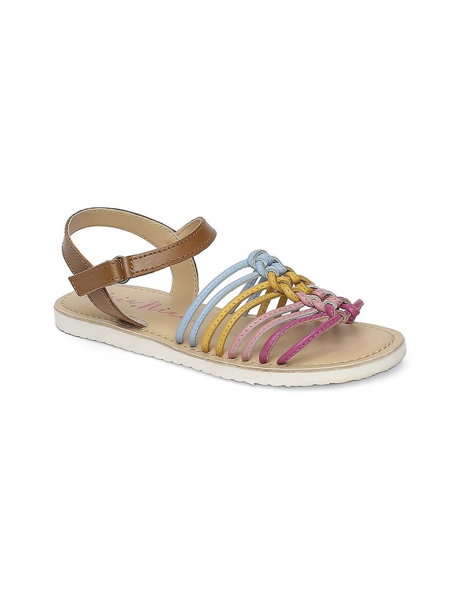Aria Nica Kids Ally Brown Casual Sandals