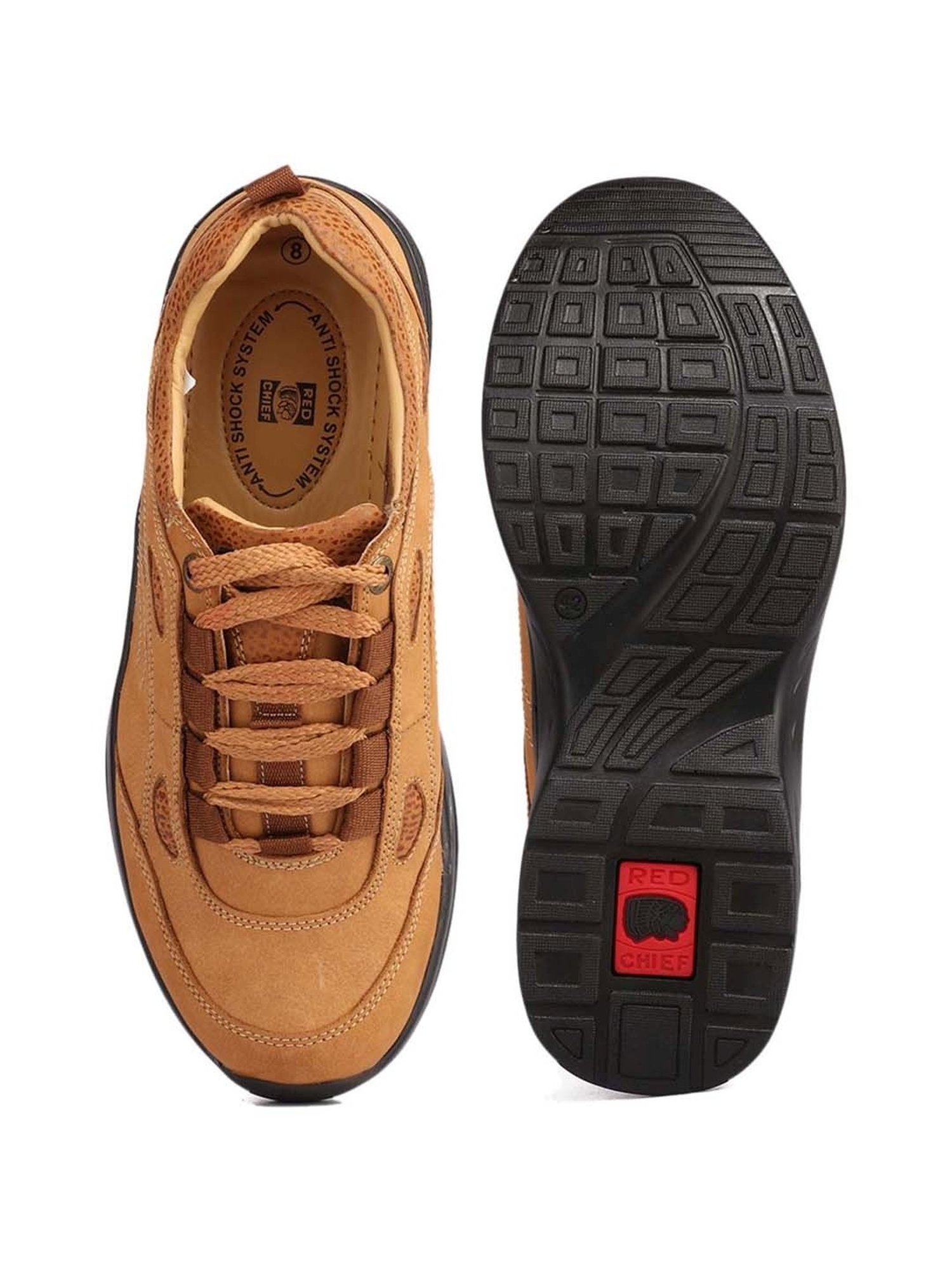Red Chief Men's Tan Casual Shoes