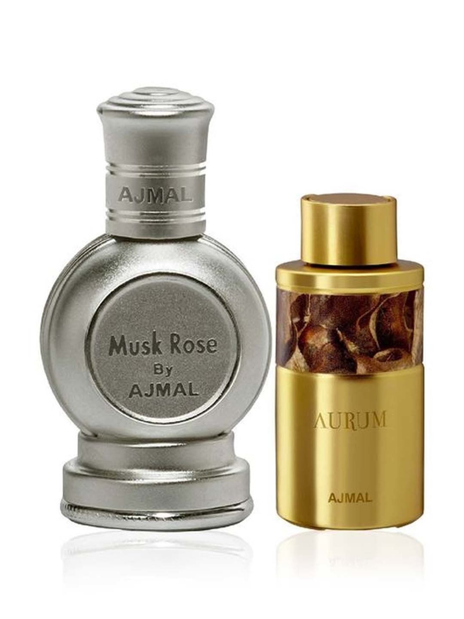 Ajmal Musk Rose CP & Aurum CP Fruity for Unisex - Pack of 2