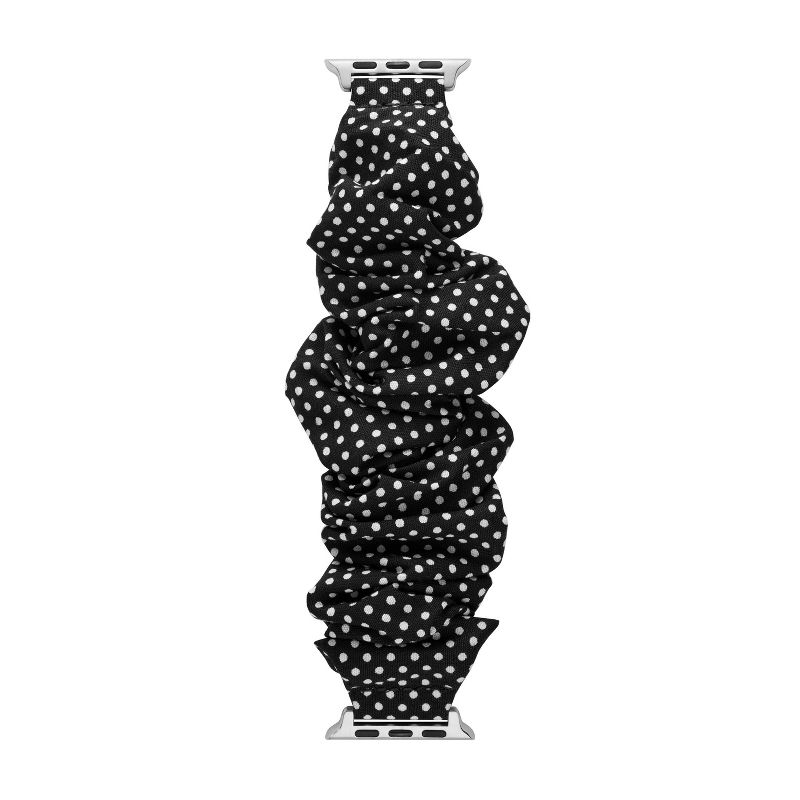 Kate Spade New York Apple Watch Black and White Polka Dot Fabric 38/40mm band