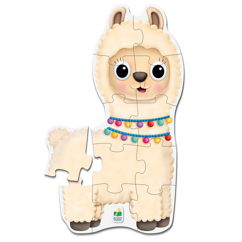 The Learning Journey My First Floor Puzzle Little Llama 12 pcs