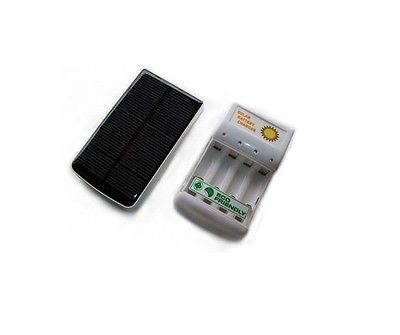 1W Solar Battery Charger + USB Charging for 5# dry cell NI-CD NI-OH 1-4pcs AA  battery charger ( battery excluded)