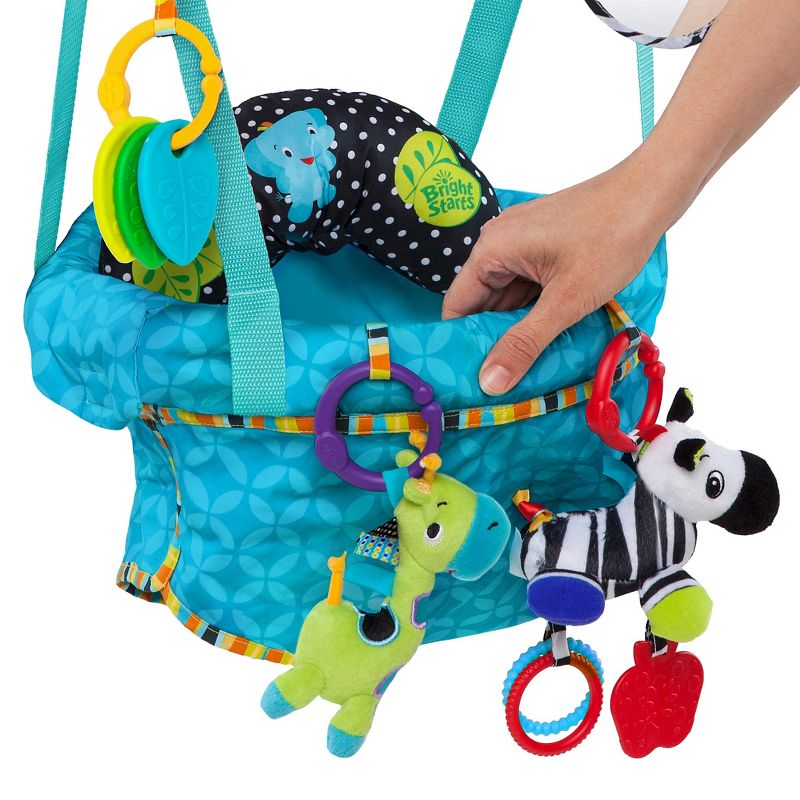 Evenflo Exersaucer Tiny Tropics 2-in-1 Baby Seat + Doorway Jumper