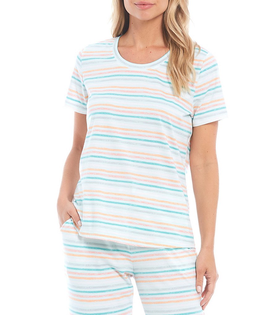 Peanuts Plus Snoopy Print Knit Coordinating Sleep Tee