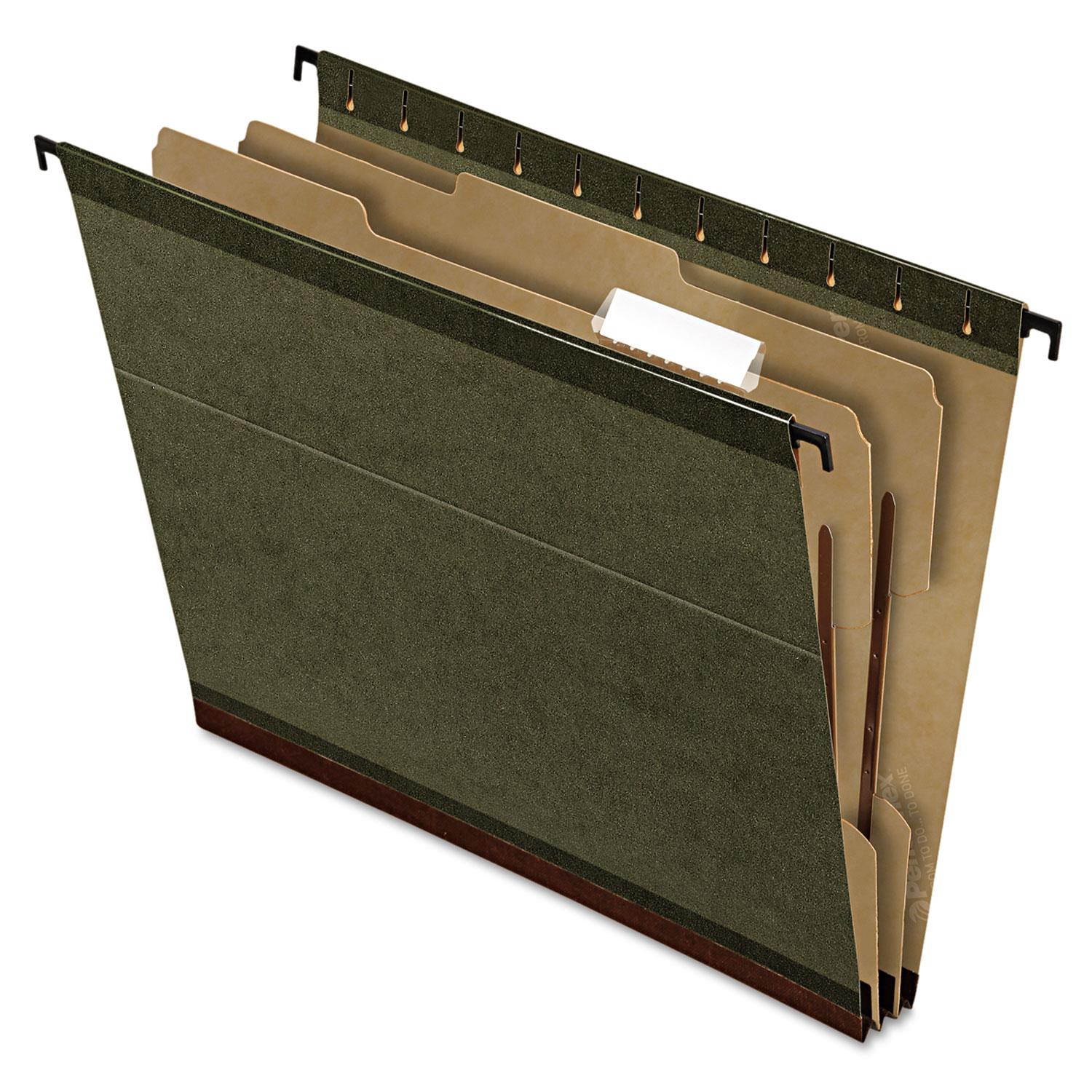 Pendaflex SureHook Hanging Folder with Dividers