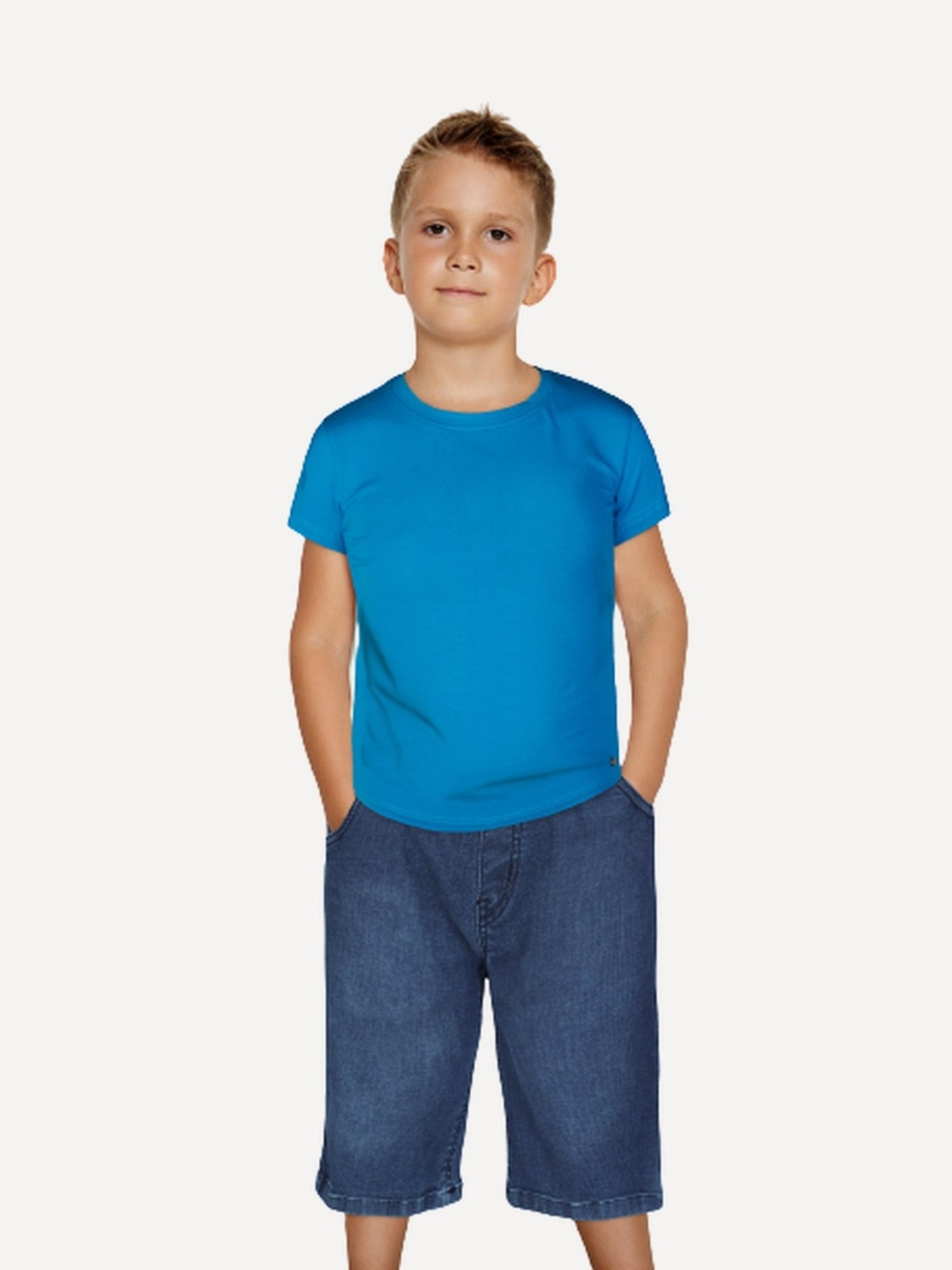 Gini & Jony Kids Navy Regular Fit Bermudas
