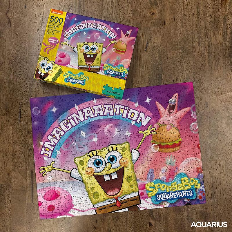 NMR Distribution SpongeBob Imagination 500 Piece Jigsaw Puzzle