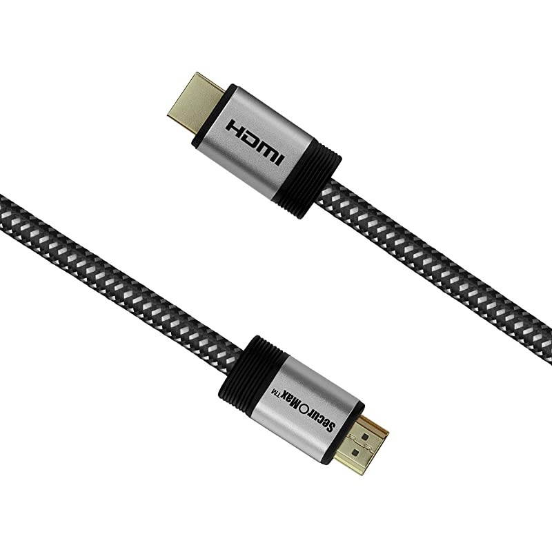Cable 4K 60Hz HDCP 22 HDR 18Gbps with Braided Cord 10 Feet