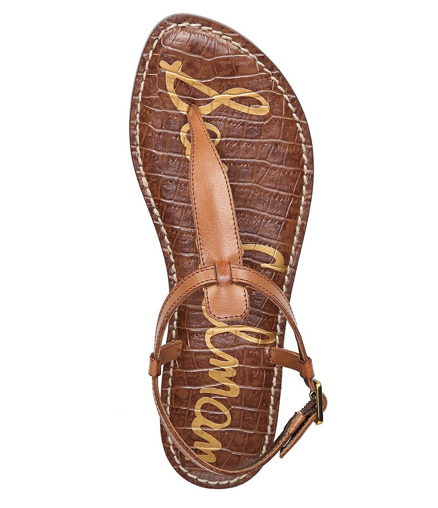 Sam Edelman Gigi Leather T-Strap Sandals