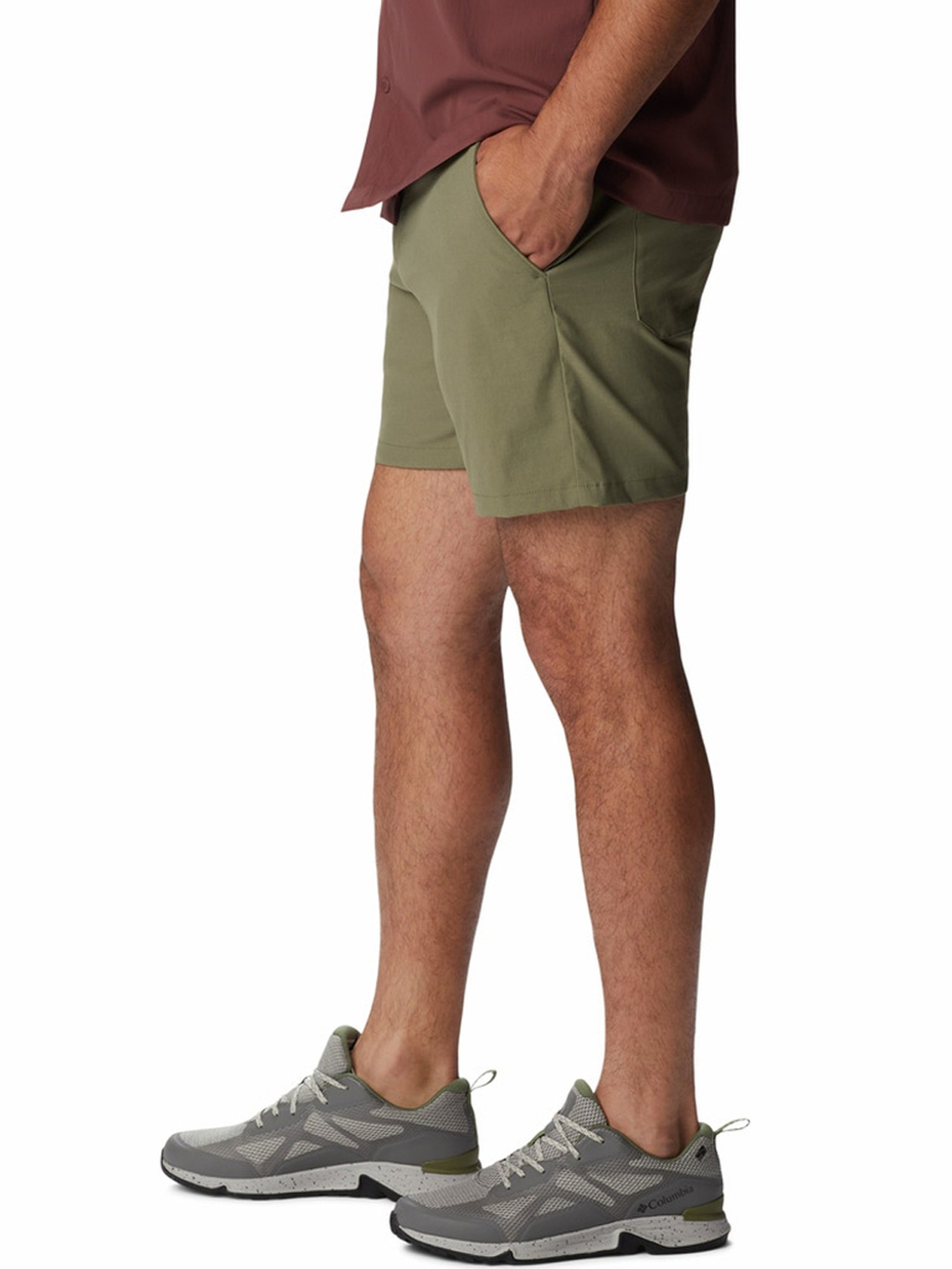 Columbia Men Green Canyon Gate Utility Shorts