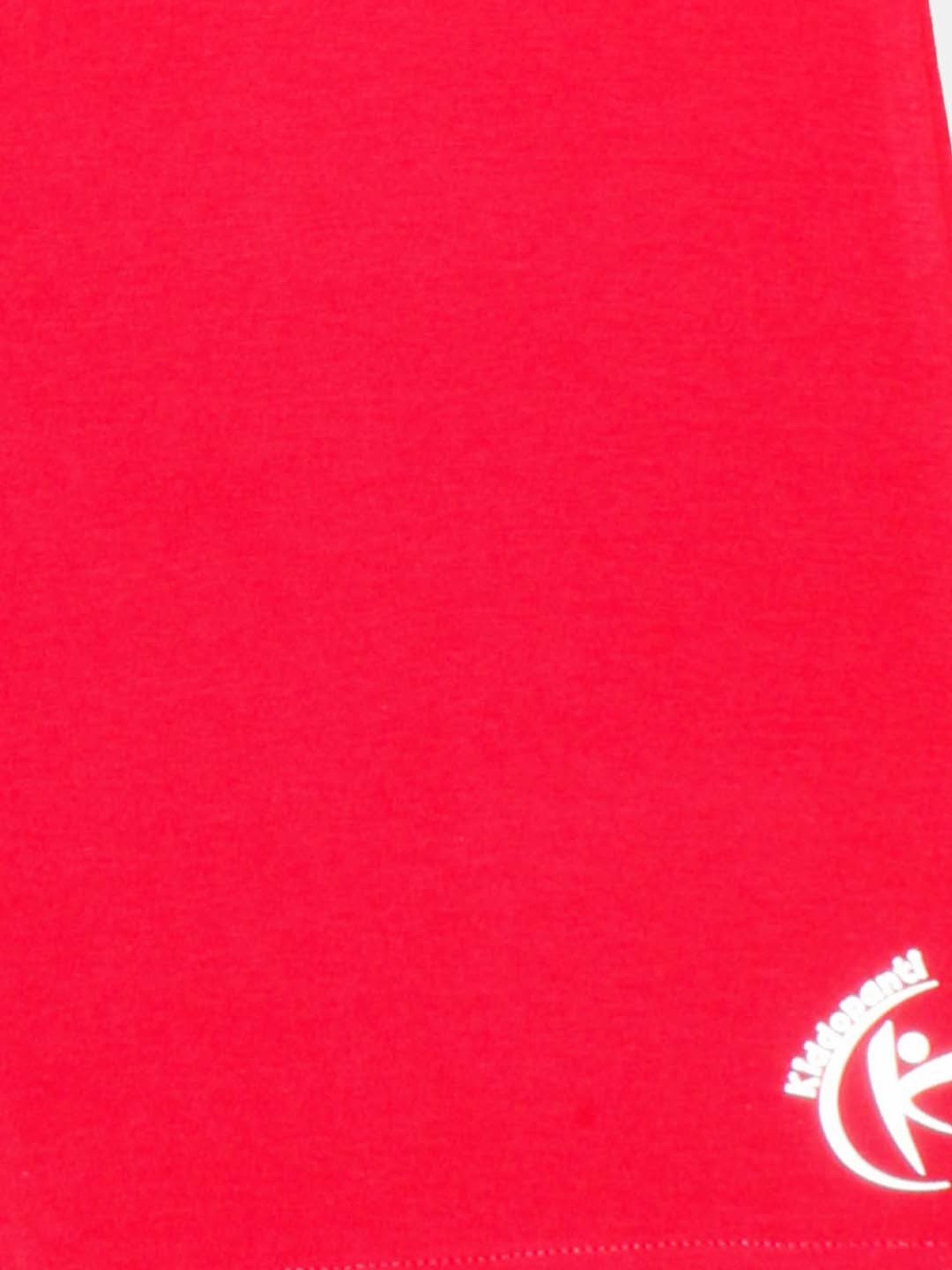 Kiddopanti Kids Coral & Neon Green Logo Cycling Shorts (Pack of 2)