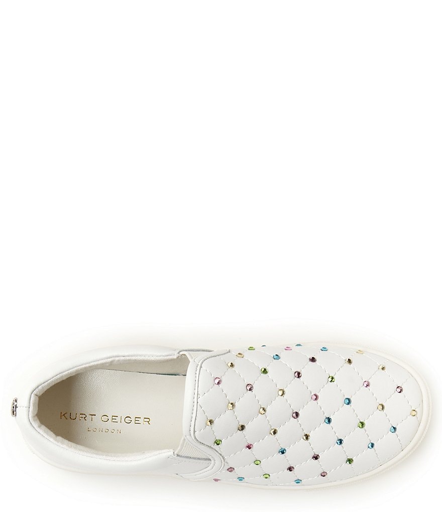 Kurt Geiger London Girls' Kandy Studded Slip-On Sneakers (Youth)