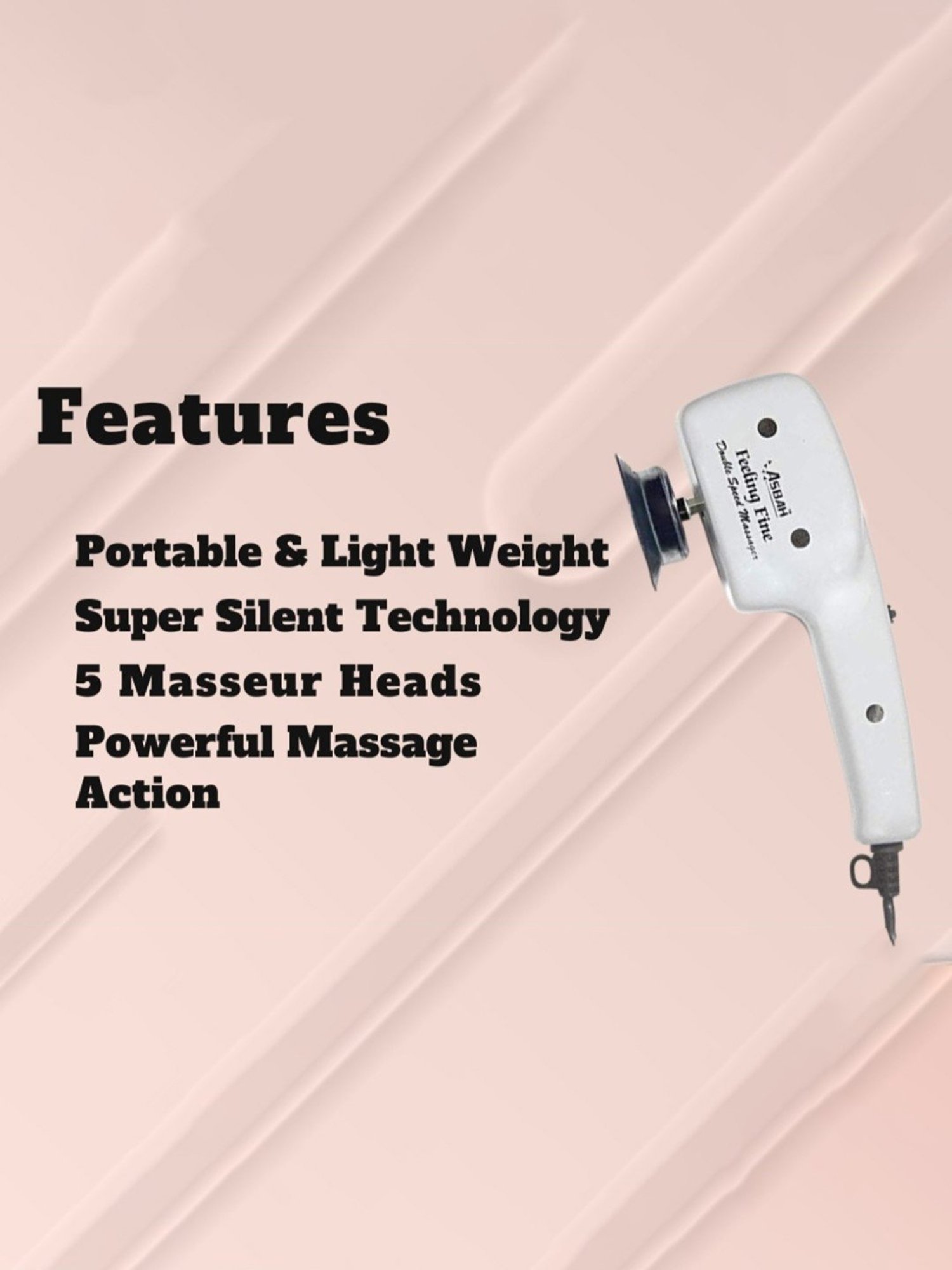 Asbah Professional Felling Fine Massager