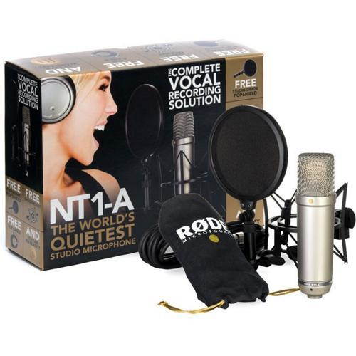 Rode Microphones NT1-A Quiet Studio Condenser Microphone