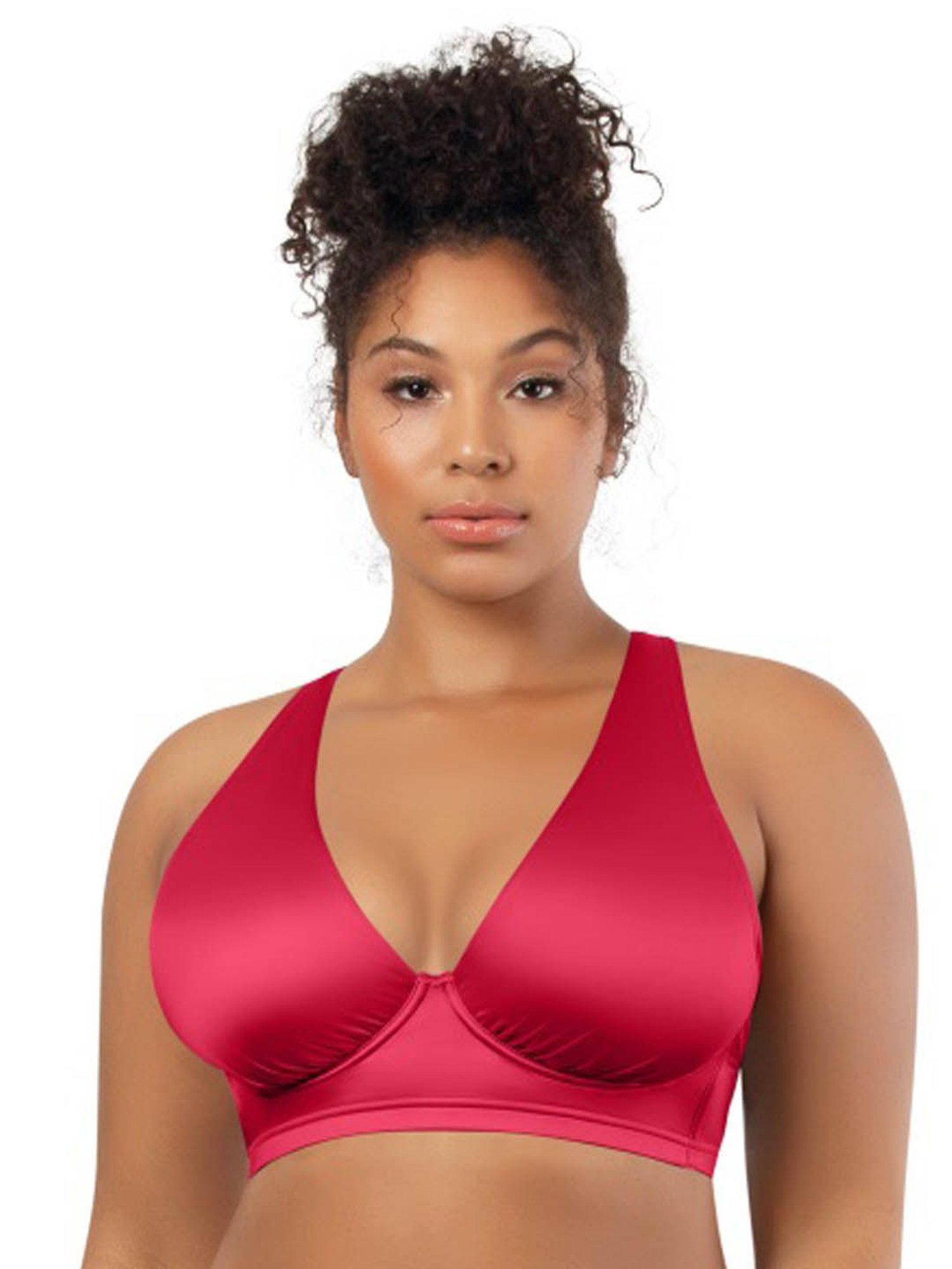 PARFAIT Cherry Longline Plunge Top