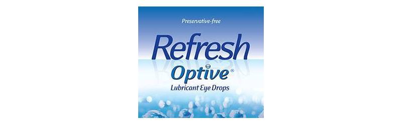 Refresh Optive Sensitive Lubricant Eye Drops - 60ct
