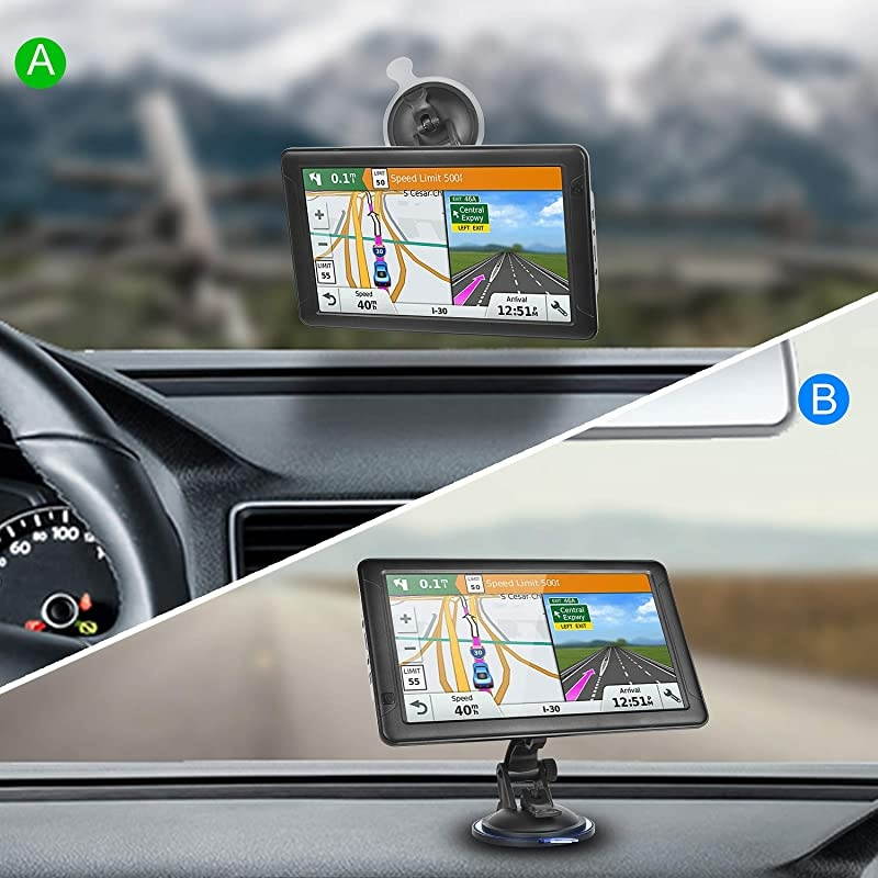 Navigation for Car9 inch Navigation for Trucks Lorry HGV CaravanSatnav for Cars with POI Speed Camera WarningVoice Guidance LaneLifetime Map Updates