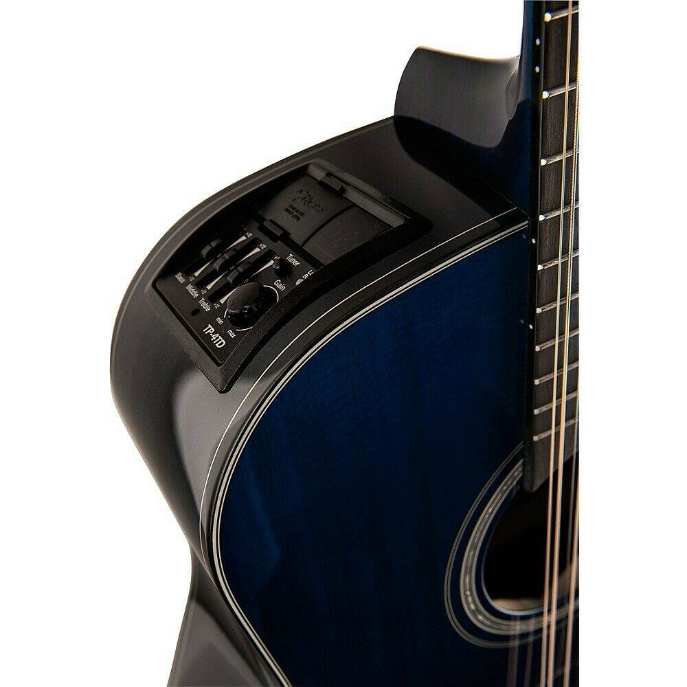Takamine GD-30CE 12-String Acoustic-Electric Guitar Deep Blue
