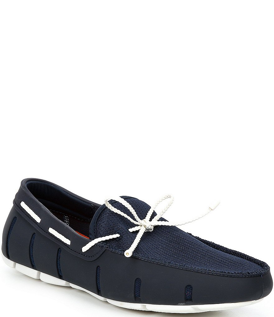 SWIMS Men's Braided Lace Washable Loafers