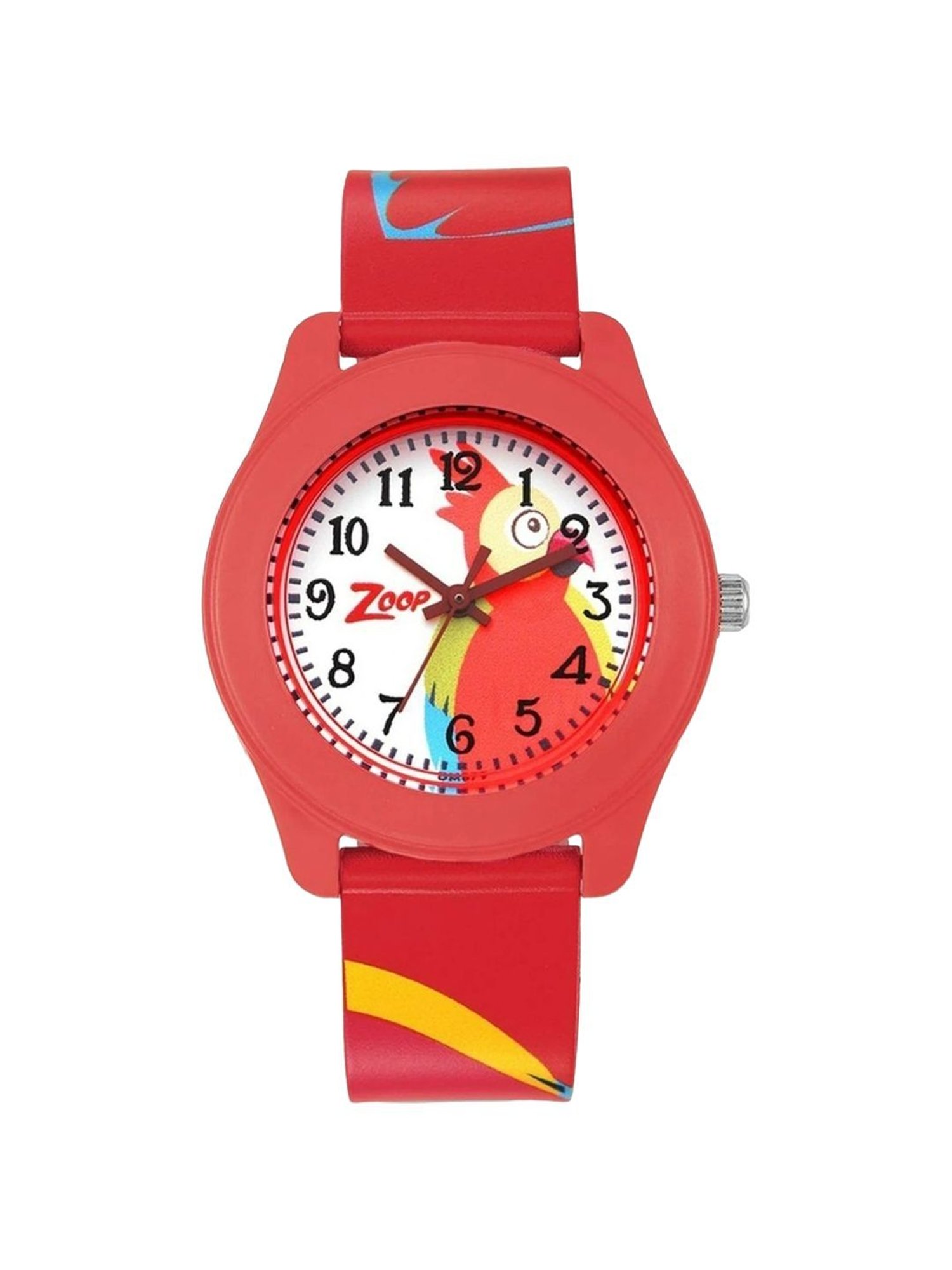 Zoop NS26019PP34W Unisex Analog Watch