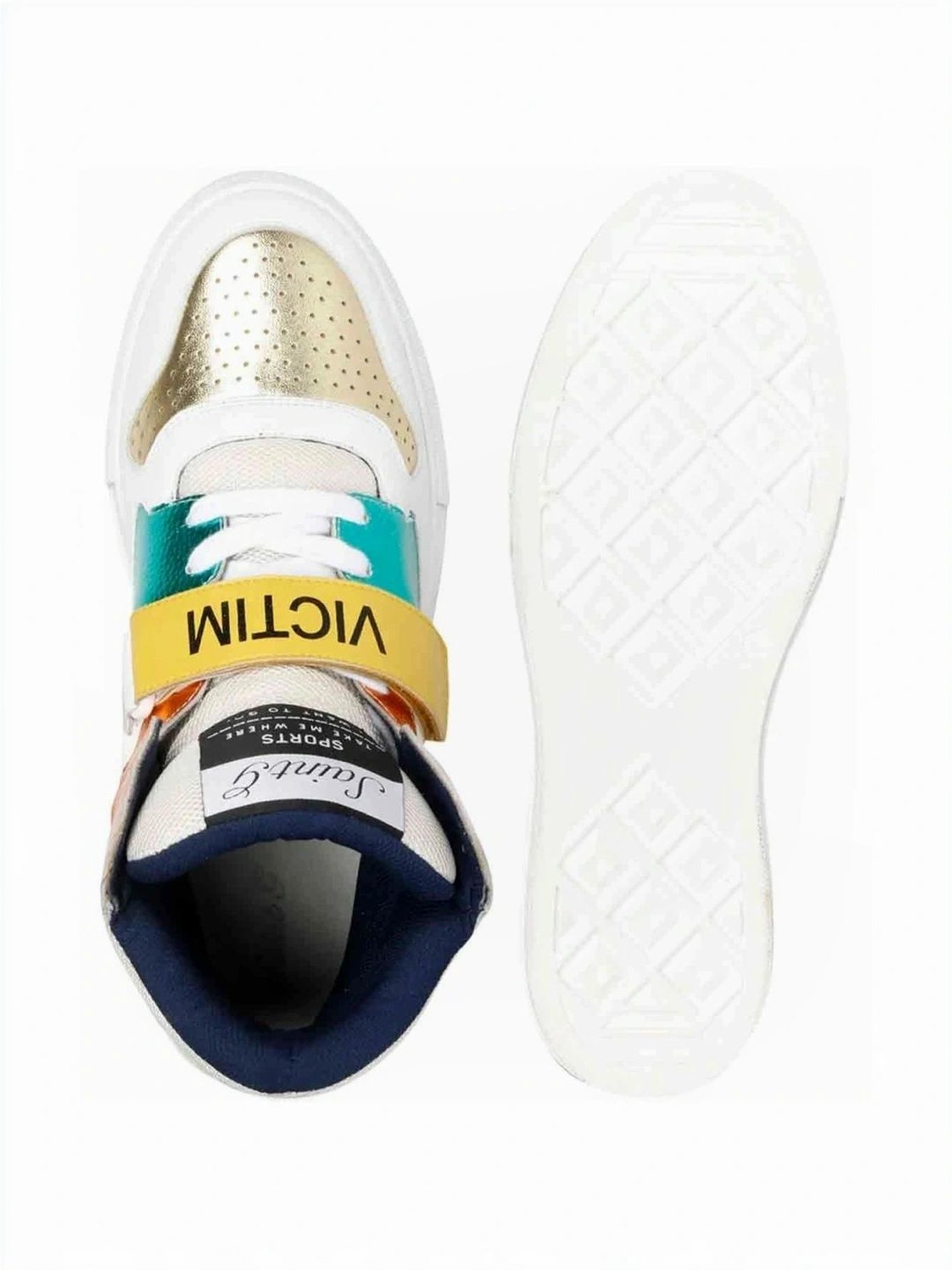 Saint G Men's Rowan Multi Ankle High Sneakers